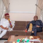 Senator Kalu Visits Gov Otti, Seeks Abia Government Collaboration With China Power